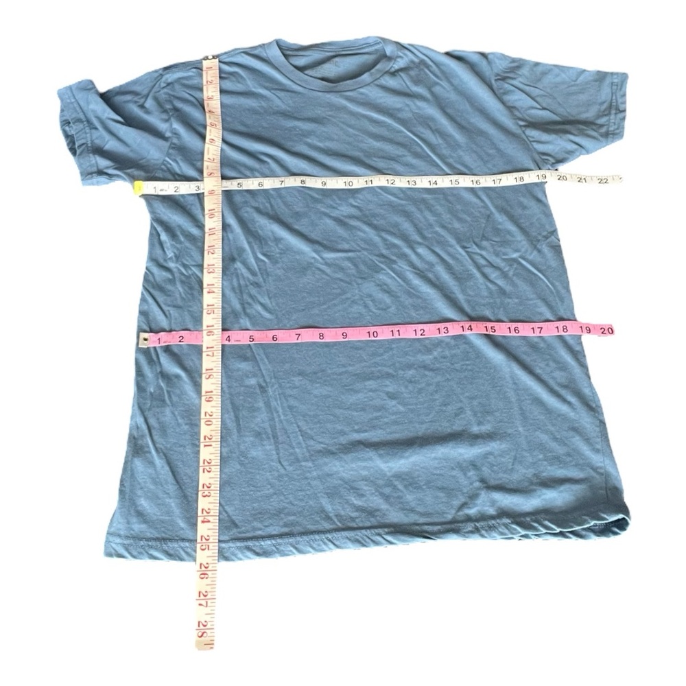 Men’s True Classic Blue Short Sleeve Tee - Size M - Picture 4 of 6